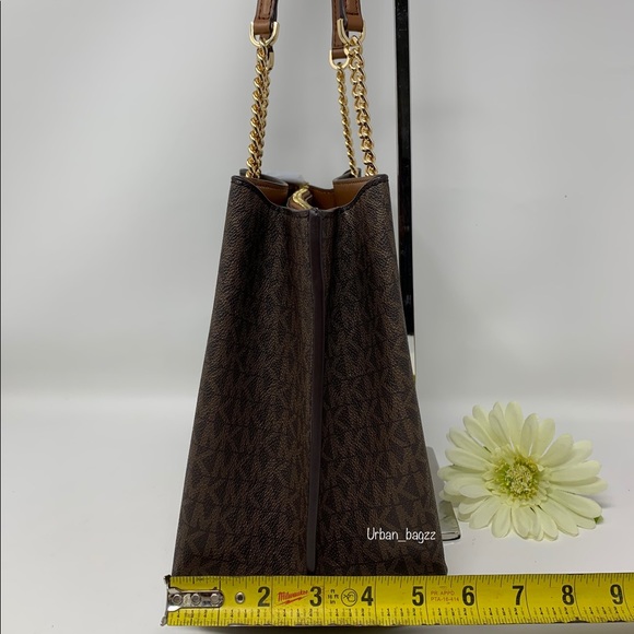 Michael Kors Teagen LG Long Drop Tote And Wallet - Picture 3 of 13